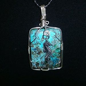 .925 silver cage wrapped cabs